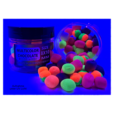 Preview: GUM Wafter 8 x 10 mm ORANGE / GREEN CRAB